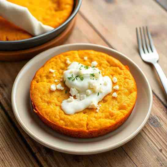 Cornbread - Fresh Feta & Yogurt Twist